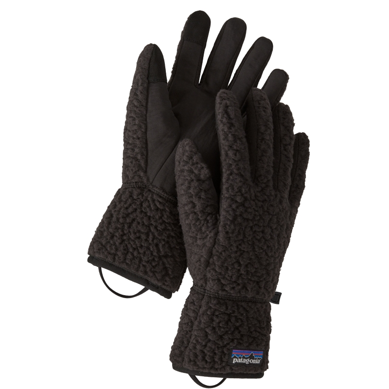 Patagonia Retro Pile Gloves Black