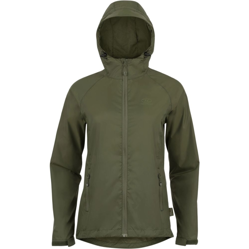 Stow & Go Packaway Jacket Woman's Olive Green