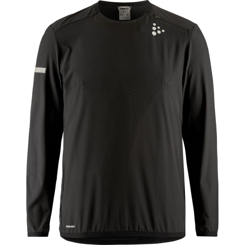 Craft Pro Hypervent LS Wind Top Black