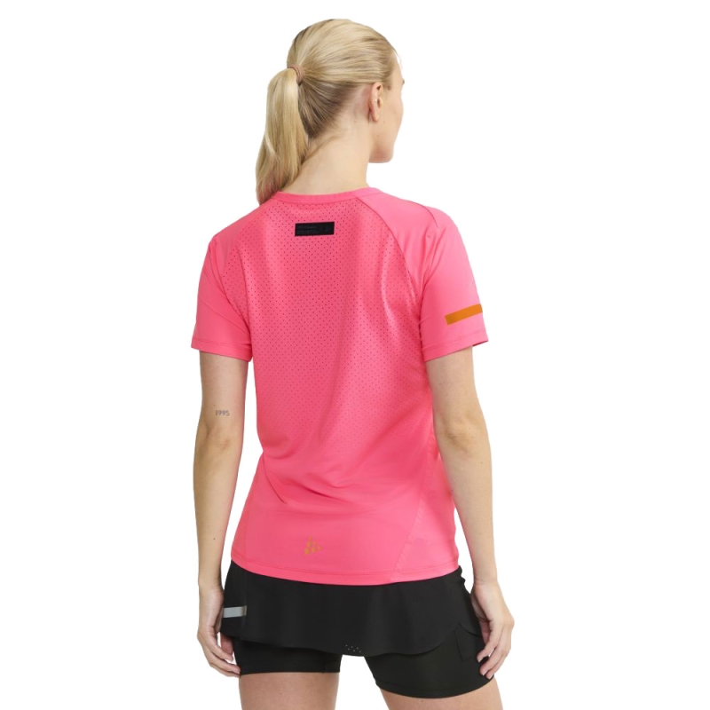 Craft Pro Hypervent Tee 2 Women's Fuchsia