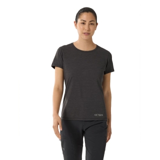 Arc'teryx Taema Arc'bird Crew SS Women's Black Heather