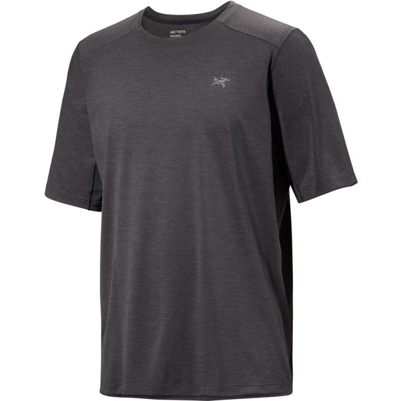 Arc'teryx Cormac Crew SS Black Heather