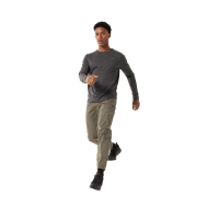Arc'teryx Cormac Crew LS Black Heather