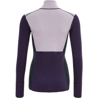 Devold Lauparen Merino 190 Zip Neck Women's Orchid/Lilac/Ink