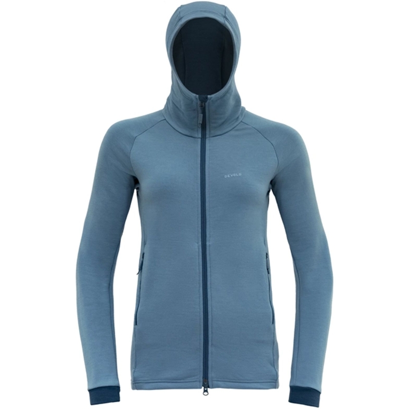 Devold Nibba Merino Jkt Hood Women's Moon