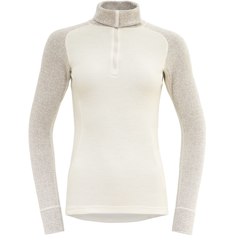 Devold Duo Active Merino 205 Z.Neck Women's Raw White