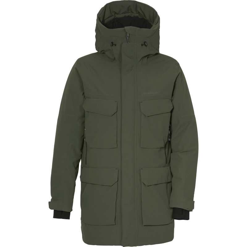 Didriksons Drew Usx Parka 8 Deep Green