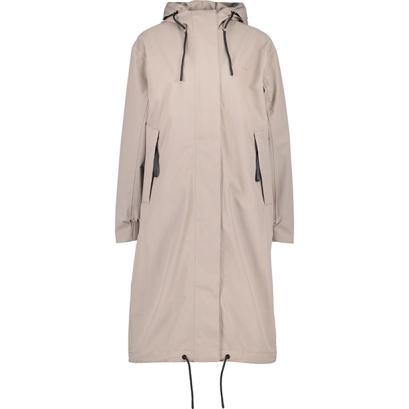 Didriksons Astrid Parka L Women's Ash Brown