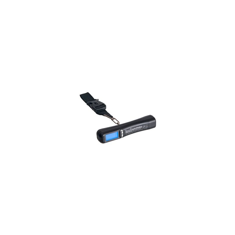 Basic Nature Digitale Bagage Weegschaal Black