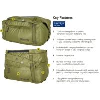 Nemo Double Haul Convertible Duffel 55L (Nova) Nova