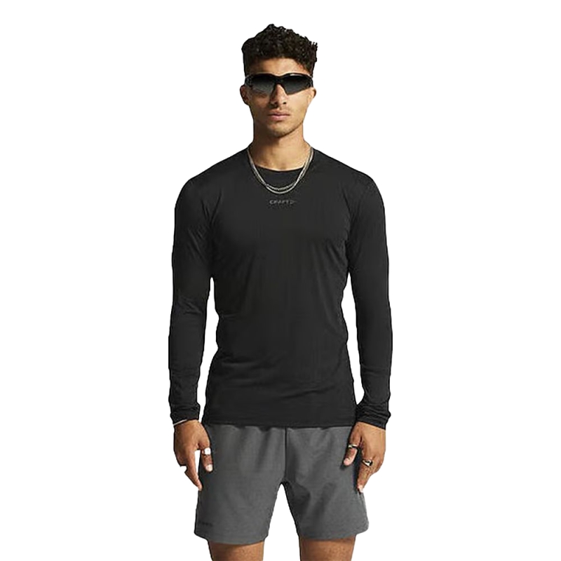 Craft Adv Essence LS Tee 2 Black
