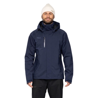 Bergans Flya Insulated Jkt Navy Blue