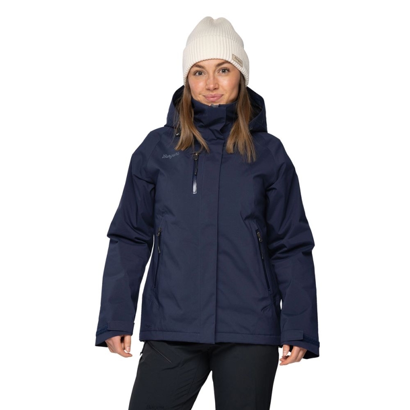 Bergans Flya Insulated Jkt Women's Navy Blue
