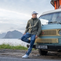 Bergans Vaagaa Merino Terry Midlayer Hoodie Green Mud