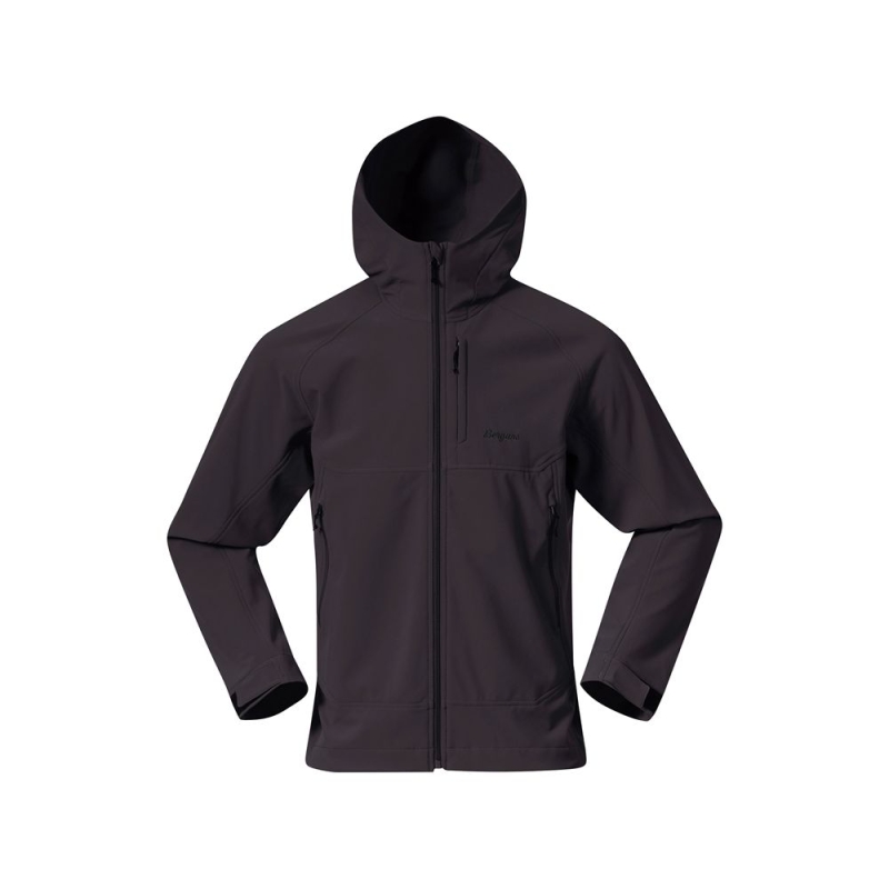 Bergans Vaagaa Softshell Jacket Hood Black