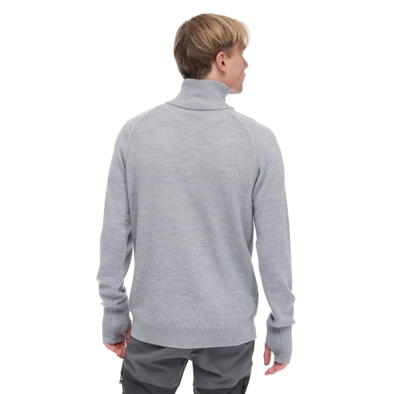 Bergans Ulriken Light Merino Jumper Magnesium Grey