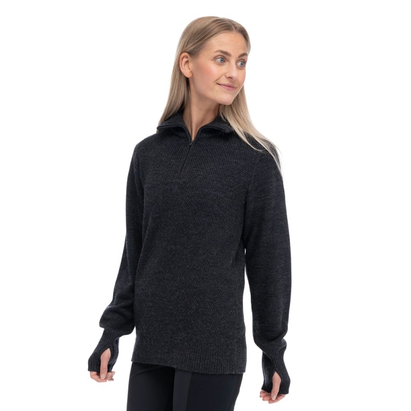 Bergans Ulriken Light Merino Jumper Women's Dark Shadow Grey