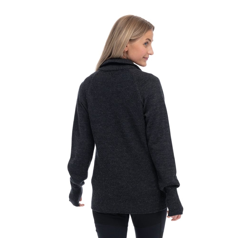 Bergans Ulriken Light Merino Jumper Women's Dark Shadow Grey