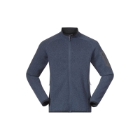 Bergans Kamphaug Knitted Jacket Granite Blue