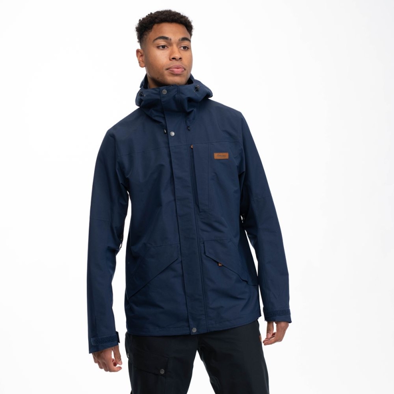 Bergans Nordmarka 2L Shell Jacket Navy Blue