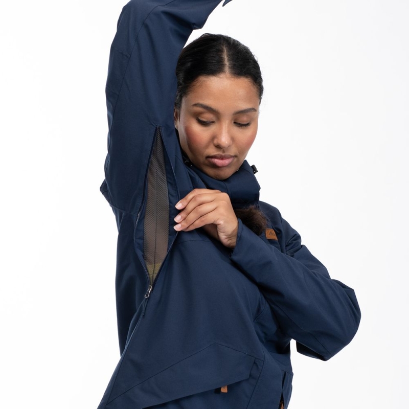 Bergans Nordmarka 2L Shell Jacket Women's Navy Blue