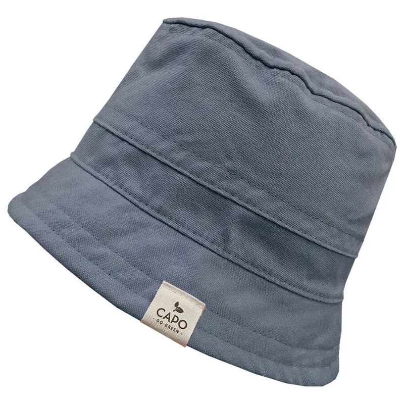 Capo Stoffhutt, Canvas Mid Blue