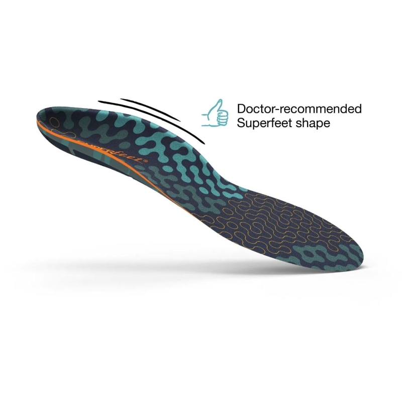 Superfeet Active Cushion High Arch Sea Pine 