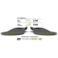 Superfeet Active Support Low Arch Gunmetal