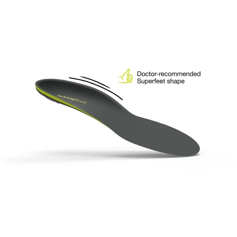 Superfeet Active Support Low Arch Gunmetal
