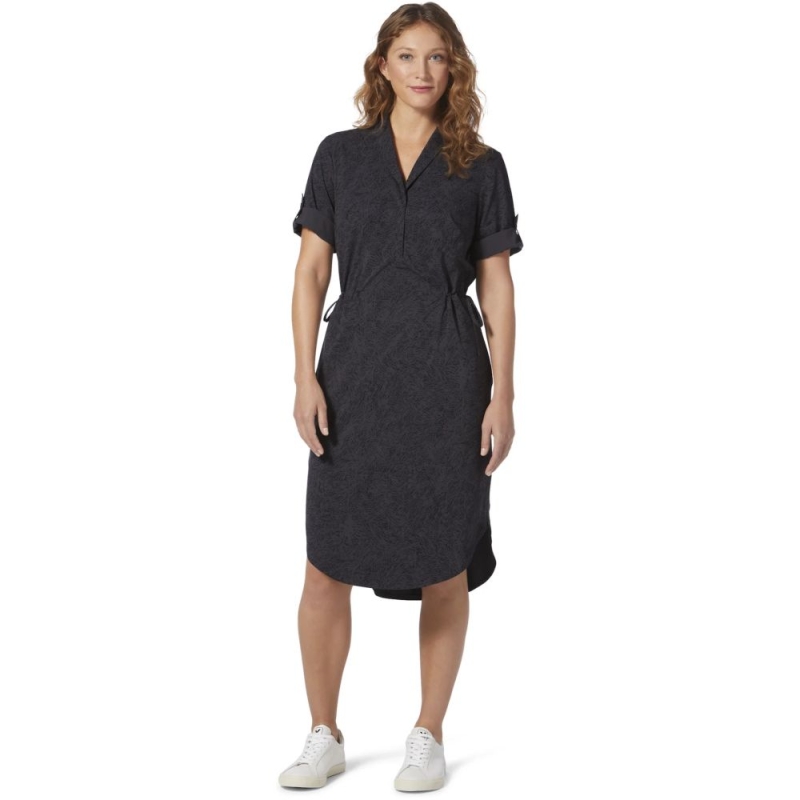 Royal Robbins Spotless Traveler Dress S/S Women's Asphalt Elkhorn