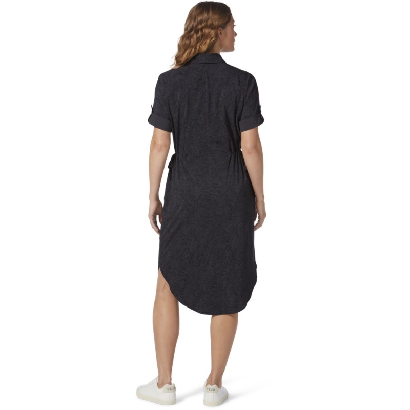 Royal Robbins Spotless Traveler Dress S/S Women's Asphalt Elkhorn