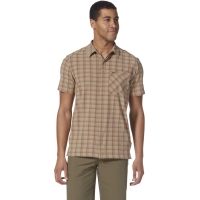 Royal Robbins Amp Lite Plaid S/S Khaki Cloverdale