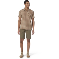 Royal Robbins Amp Lite Plaid S/S Khaki Cloverdale
