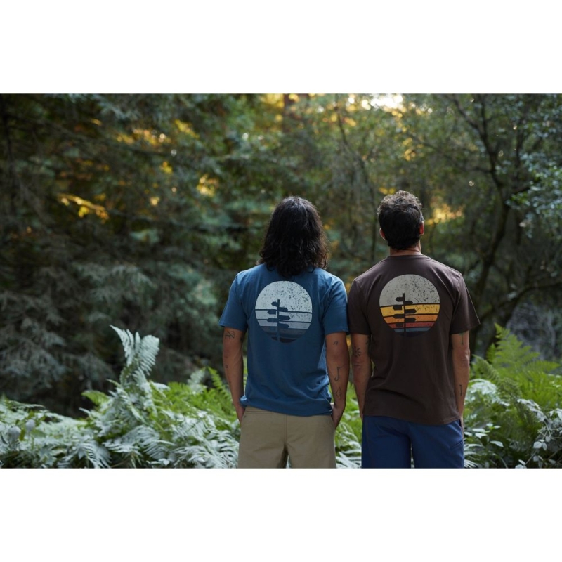 Royal Robbins Sunset Tee S/S Navy