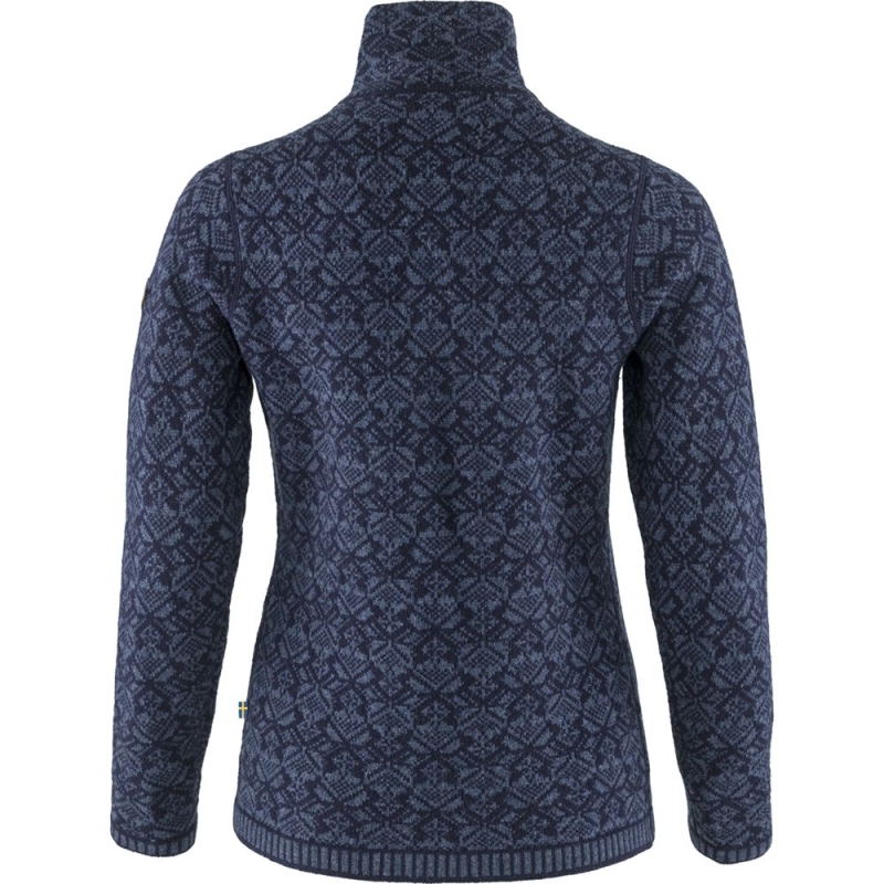 Fjällräven Snow Cardigan Women's Dark Navy