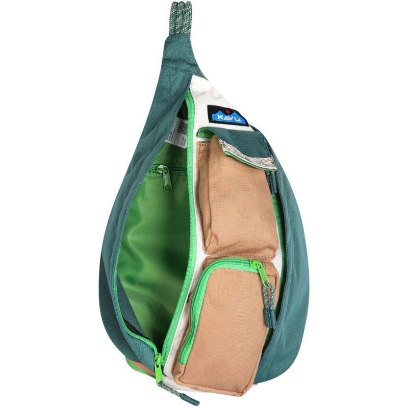 Kavu Remix Rope Bag Fun Camp