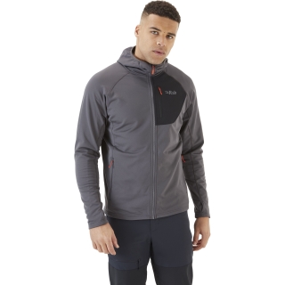 RAB Superflux Hoody Graphene/Black