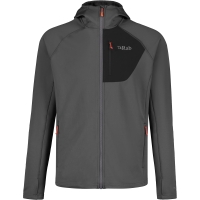 RAB Superflux Hoody Graphene/Black