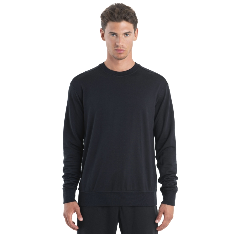 Icebreaker Mer Shifter II LS Sweatshirt  Black