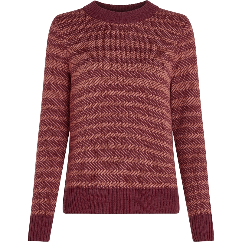 Icebreaker Waypoint Crewe Sweater Women's Port/Cedarwoods