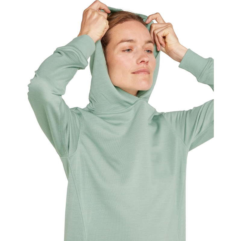 Icebreaker Mer Crush LS Dress Women's Moss