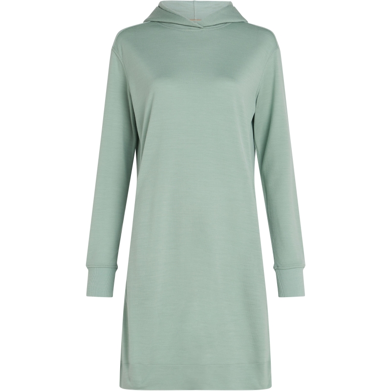 Icebreaker Mer Crush LS Dress Women's Moss
