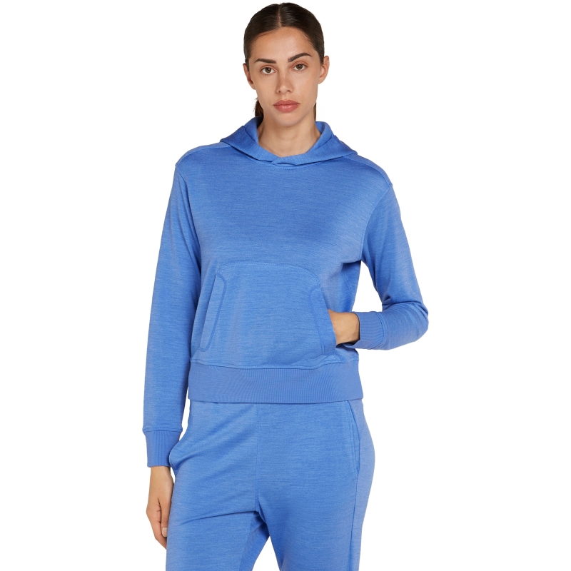 Icebreaker Mer Crush II LS Hoodie Women's Baja