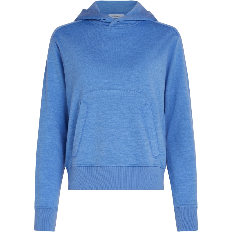Icebreaker Mer Crush II LS Hoodie Women's Baja