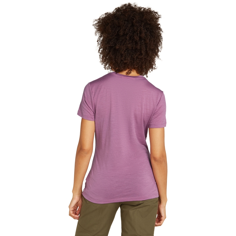 Icebreaker Mer 150 Tech Lite SS T South Const Women's Deco