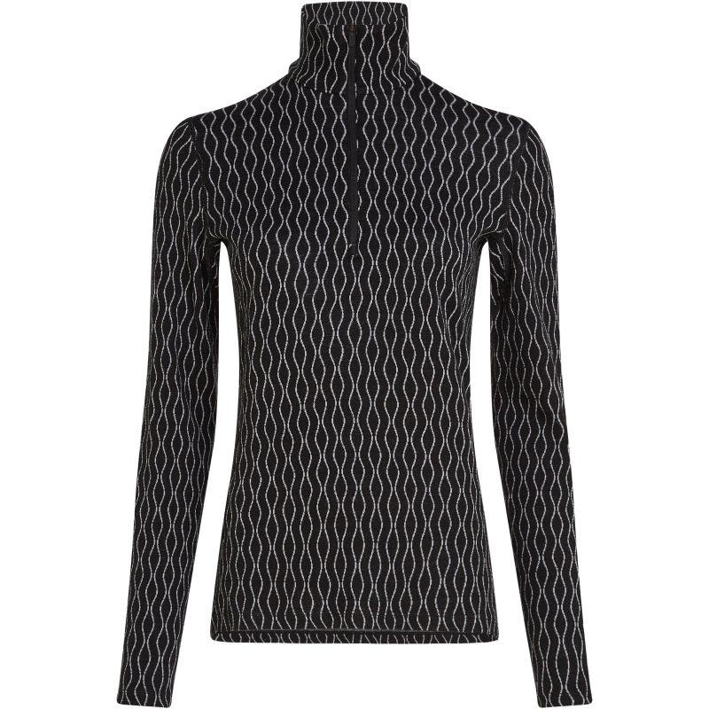 Icebreaker Mer 260 Vertex LS HZ On-Piste Women's Black/Snow