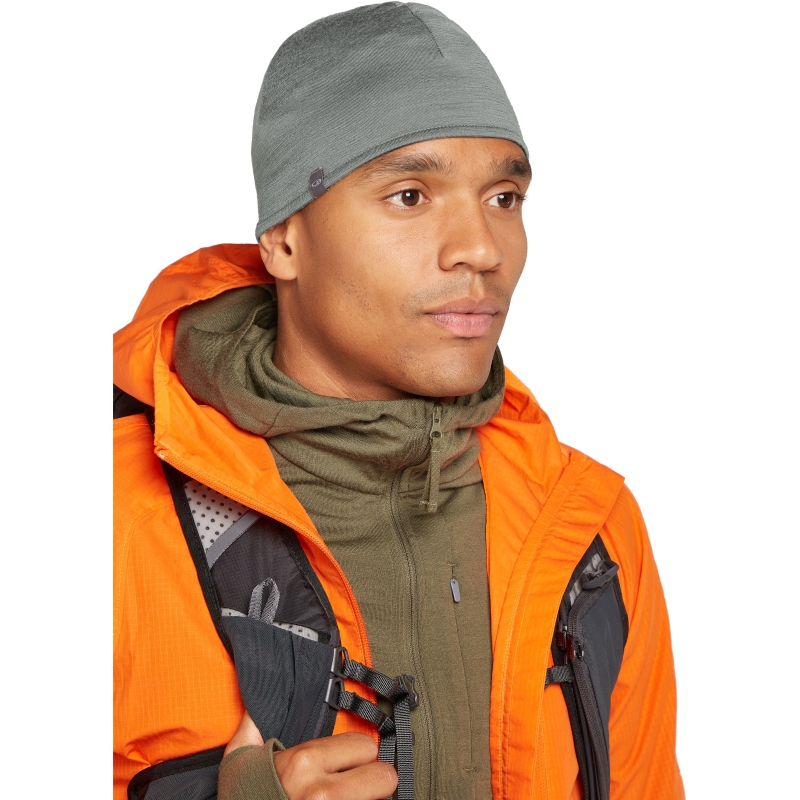 Icebreaker Pocket Hat Moss/Galaxy