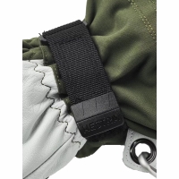 Hestra Army Leather Heli Ski - 5 finger Olive