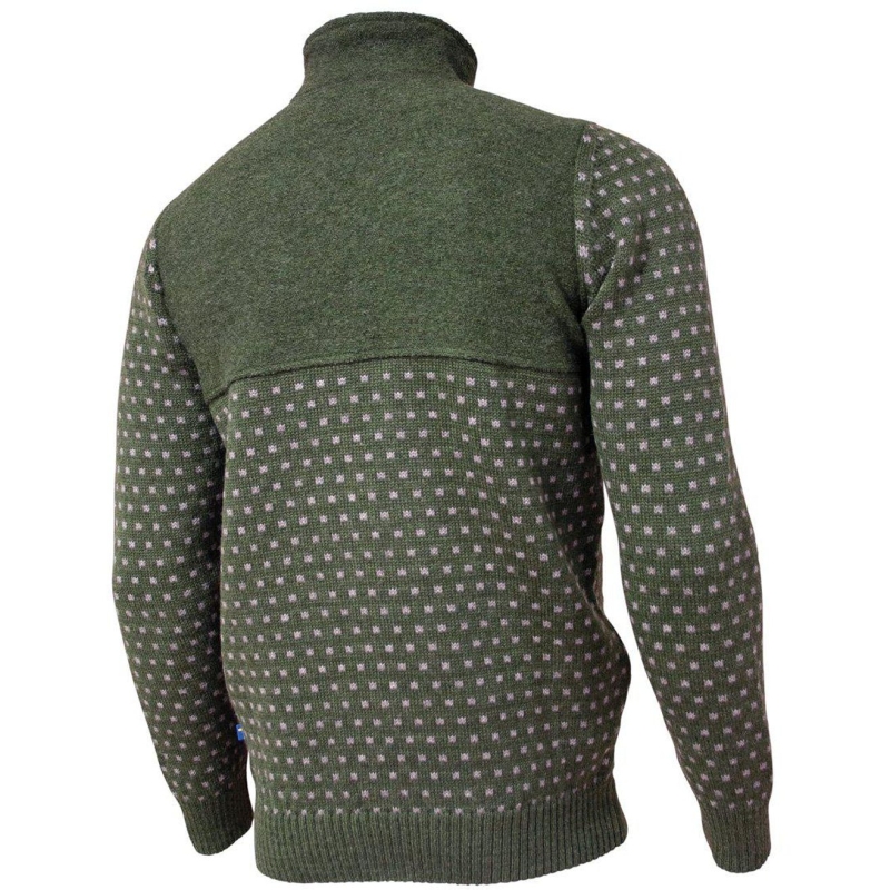 Ivanhoe Sverre half zip Loden Green