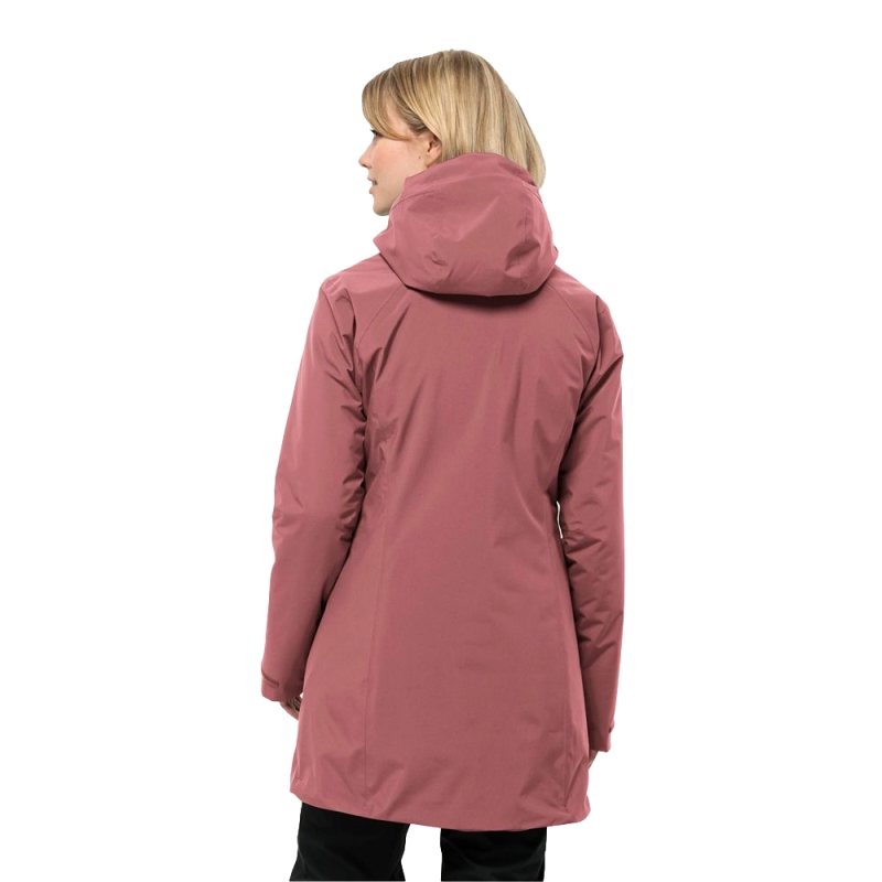 Jack Wolfskin Heidelstein Ins Jkt Women's red ochre